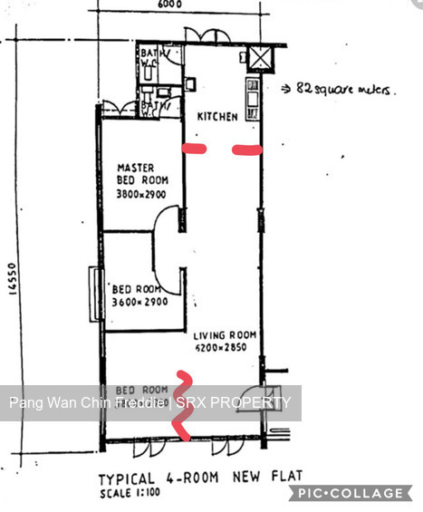 Blk 214 Ang Mo Kio Avenue 3 (Ang Mo Kio), HDB 4 Rooms #247642991